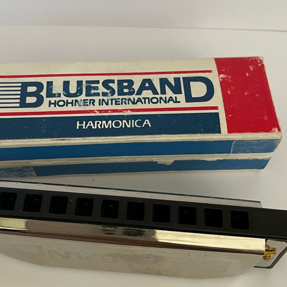 Vintage Bluesband Hohner International Harmonica - Picture 9 of 13